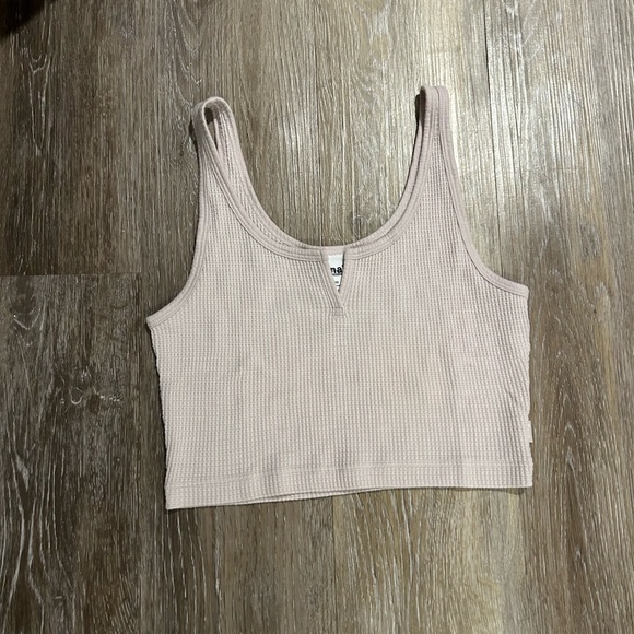 TNA Waffle Notch Tank - Marble Lilac - Picture 3 of 9
